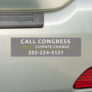Carro Ligue para o Congresso sobre o adesivo de bombarde