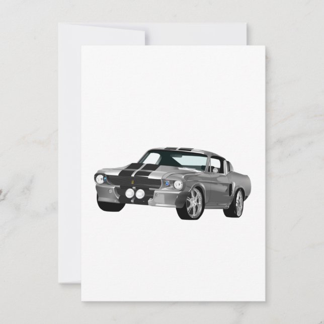 Carro Muscular de Prata (Frente)