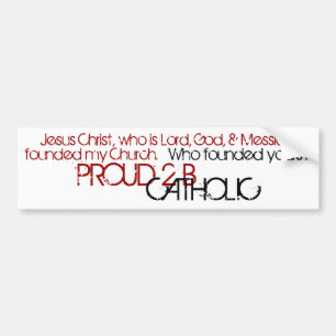 Carro PROUD 2 B CATÓLICO - Adesivo para injetores - Ver