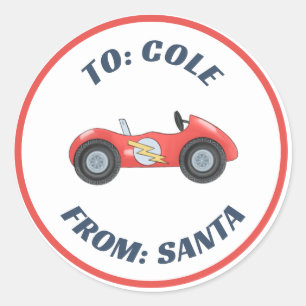 Carro Race Carro Racetra Vinheta de Etiqueta de Pr