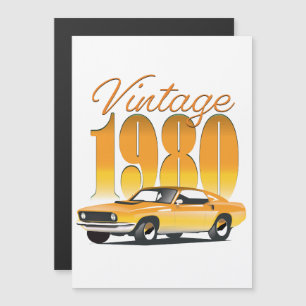 Carro Retro Vintage 1980