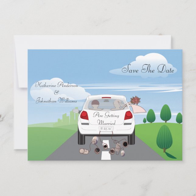 Carro Salvar o Anúncio de Data (Frente)