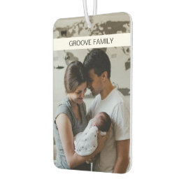 Carro Único Personalizado de Foto da Família Moder