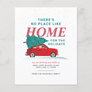 Carro Vermelho da Árvore de Natal do Orçamento Mud