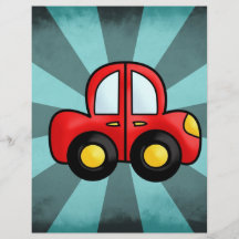 Carro vermelho vintage