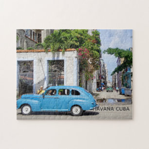 carro vintage Havana Cuba Quebra-cabeça
