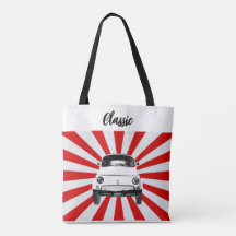 Carro vintage Sun Tote Bag