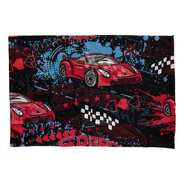 carros abstrato, padrão infantil. (Frente)