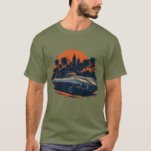 Carros Clássicos - Jaguar E-Type T-Shirt 001