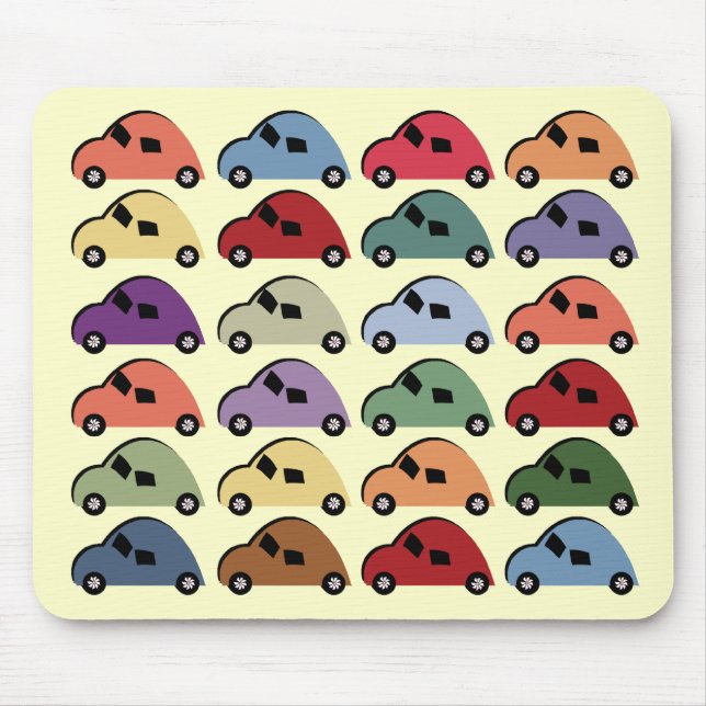 Carros Mousepad dos desenhos animados (Frente)