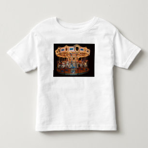Carrossel impresso em T-shirts