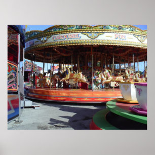 Carrossel no poster justo