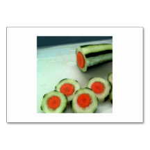 Carrot Cucumber de Ler Cartões para Adultos