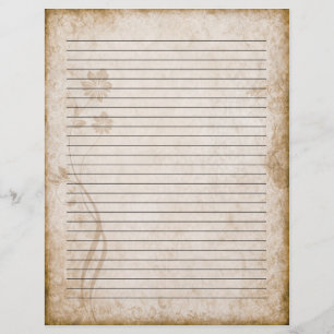 Carta antiga em papel