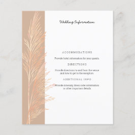 Carta de Boas-vindas de Pampas Grass