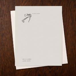 Carta de Correspondência Pessoal Epistolar Vintage