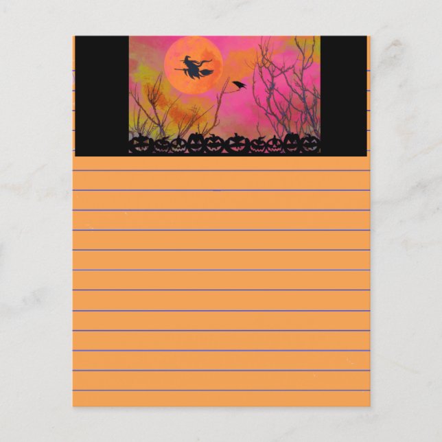 Carta de Halloween (Frente)
