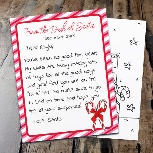 Carta de Santa Cláusula de Natal