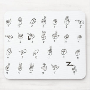 Carta Mousepad do ASL
