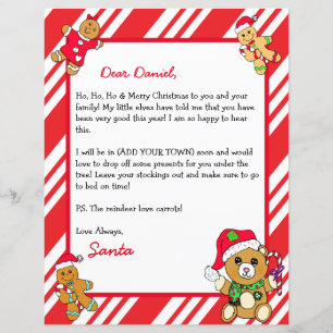 Carta Personalizada de Papai Noel