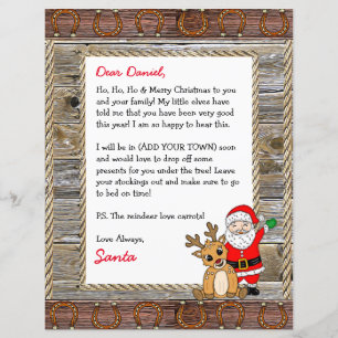Carta Personalizada de Papai Noel