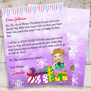 Carta Personalizada de Papai Noel
