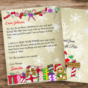 Carta Personalizada de Papai Noel