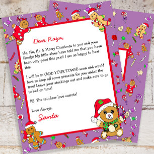 Carta Personalizada de Papai Noel