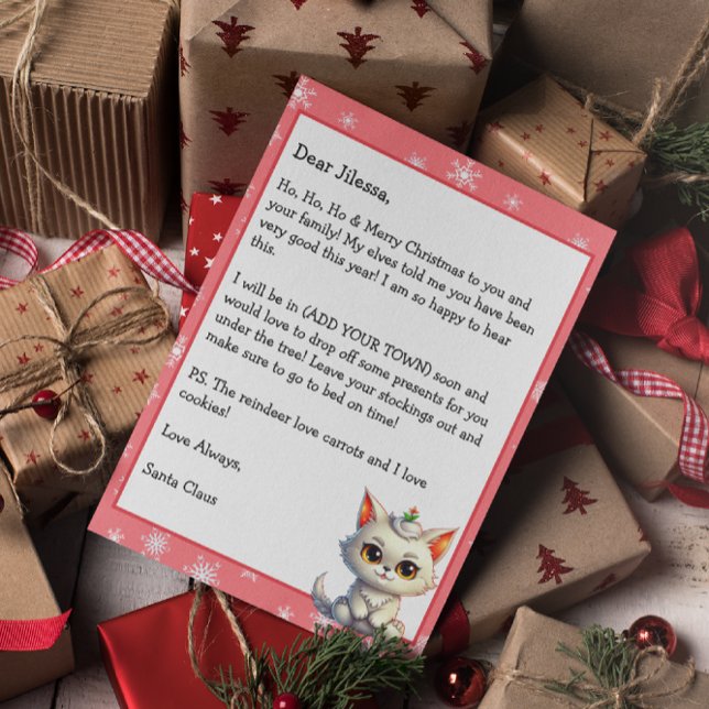Carta Personalizada de Papai Noel (Criador carregado)