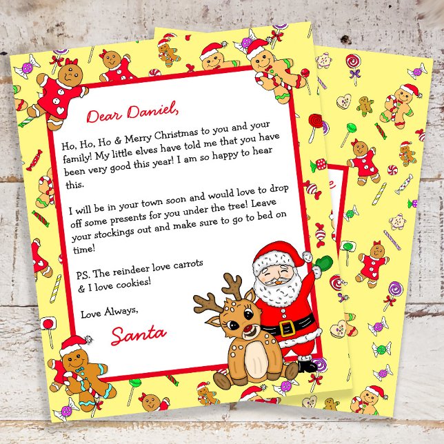 Carta Personalizada de Papai Noel (Criador carregado)