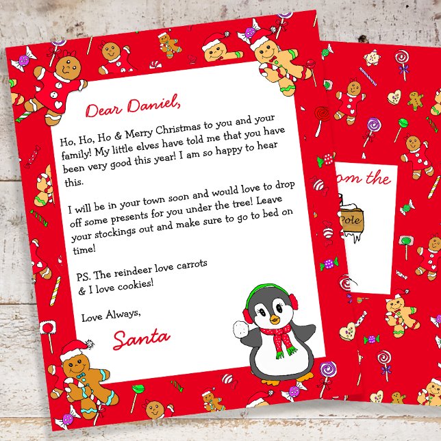 Carta Personalizada de Papai Noel (Criador carregado)