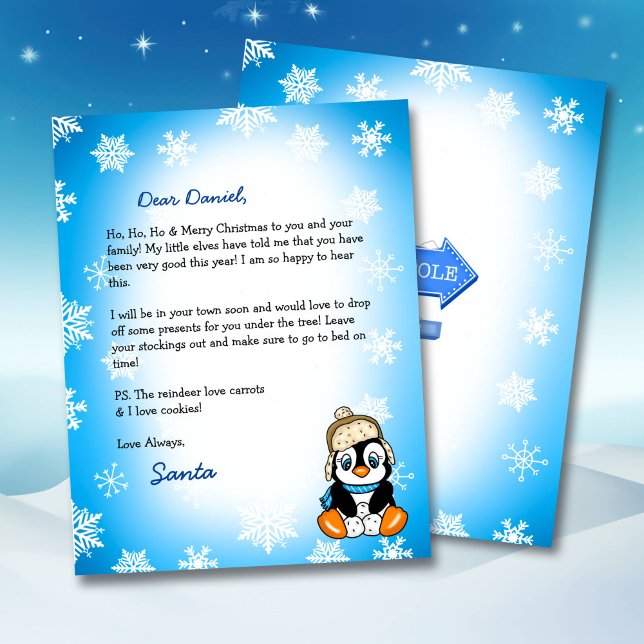 Carta Personalizada de Papai Noel (Criador carregado)