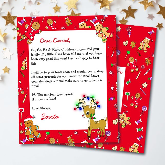 Carta Personalizada de Papai Noel (Criador carregado)