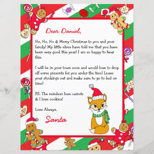 Carta Personalizada de Papai Noel