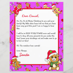 Carta Personalizada de Papai Noel