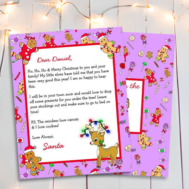 Carta Personalizada do Papai Noel (Criador carregado)