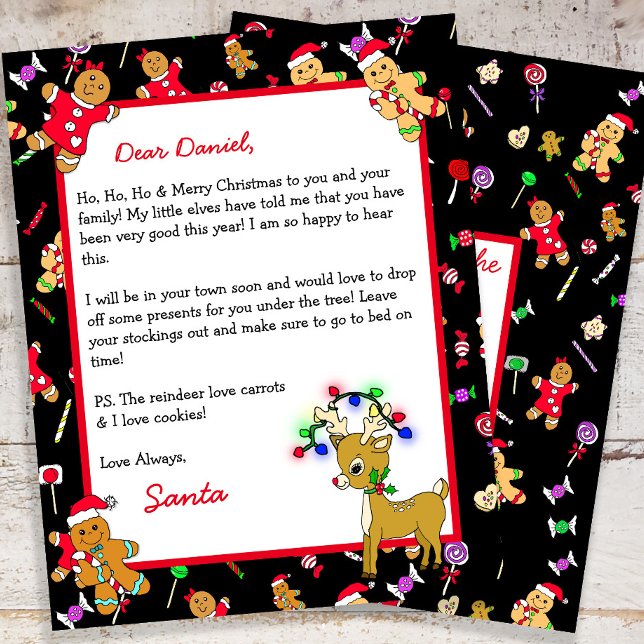 Carta Personalizada do Papai Noel (Criador carregado)