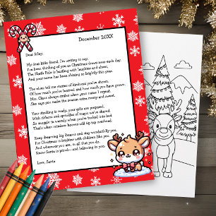 Carta Personalizada do Papai Noel para Crianças