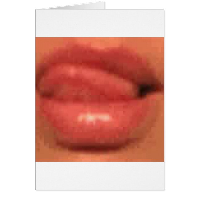 CARTÃO セクスィー　唇 (Frente)