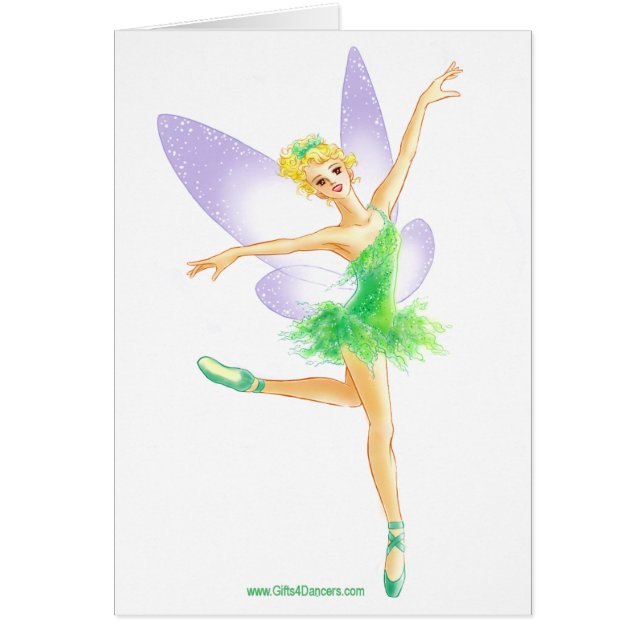 CARTÃO バレエフェアリー (Frente)