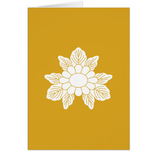 CARTÃO 三 つ 葉 野 菊