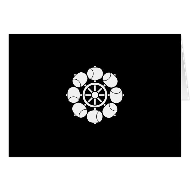 CARTÃO 八 つ 水 車 (Frente Horizontal)