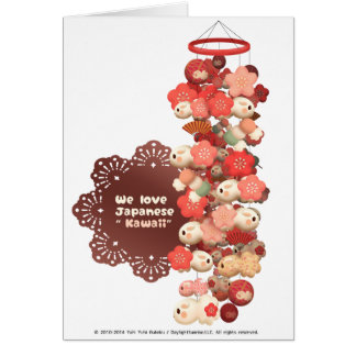 CARTÃO 吊るし雛2ごう