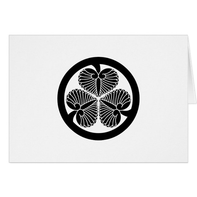 CARTÃO 川 徳(5代 綱 吉27蕊)6 (Frente Horizontal)