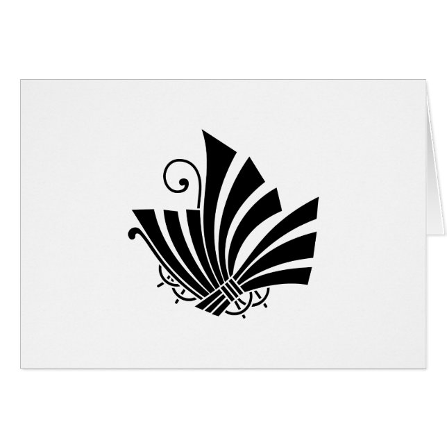 CARTÃO 斗 熨 蝶 (Frente Horizontal)