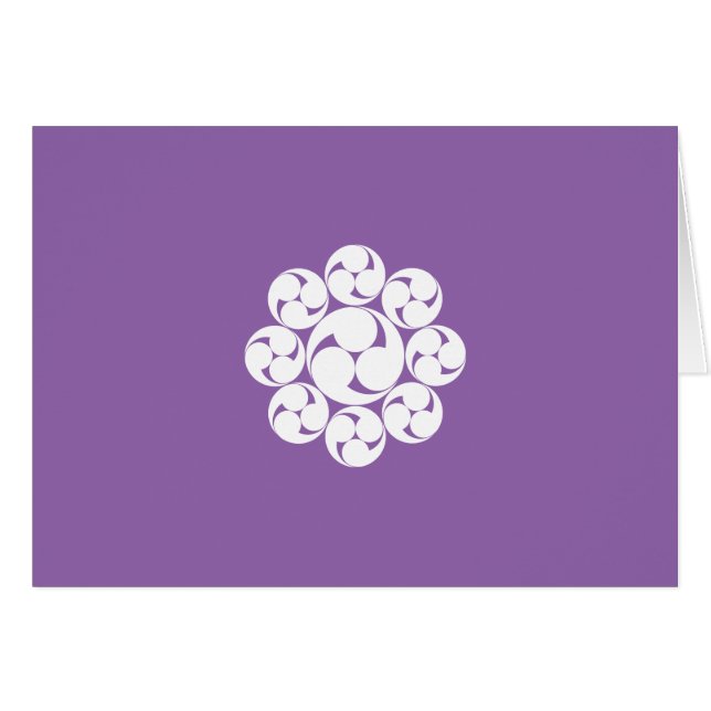 CARTÃO 板 倉 巴(地 き 抜) (Frente Horizontal)