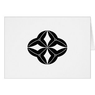 CARTÃO 沢 瀉 七 宝