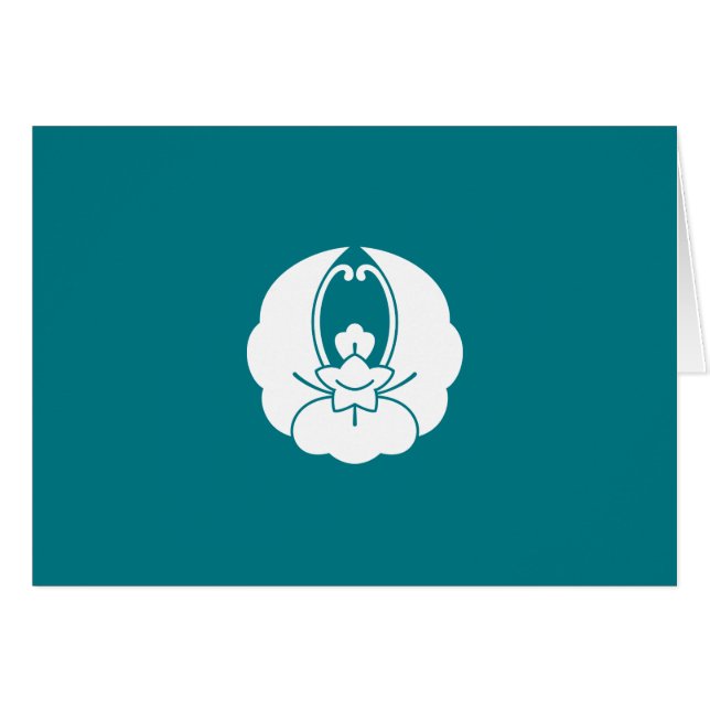 CARTÃO 浮 線 花 菱 (Frente Horizontal)