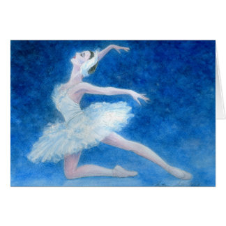 CARTÃO 白鳥グリーティングカード