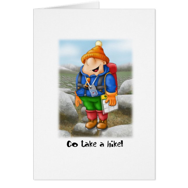 Cartão 03 Vá caminhar (Frente)